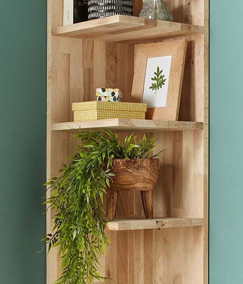 Tablette chene CC abouté L.200 x l.50 cm x Ep.18 mm