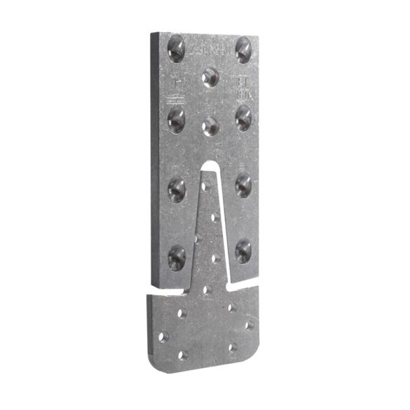 Etrier à queue d'aronde alu 121x60mm ETB120-B pour panne 15x8 cm et 20x8 cm
