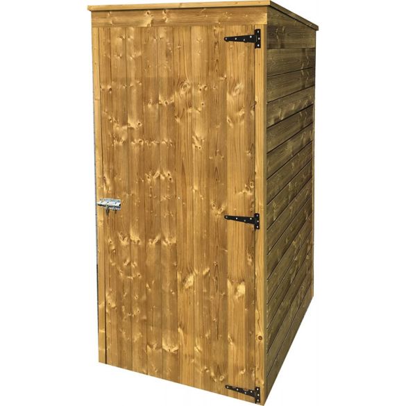 Abri de rangement 12 mm S8581-1LD traité autoclave 90x96x180 cm SOLID