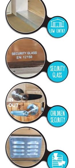 Abri de jardin en bois 19 mm ESSEN  - 198x198 cm - 3,92 m² - S8601 SOLID