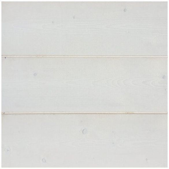 Lambris sapin brossé blanc Alpin Pure Essentiel 2500x135x13 mm