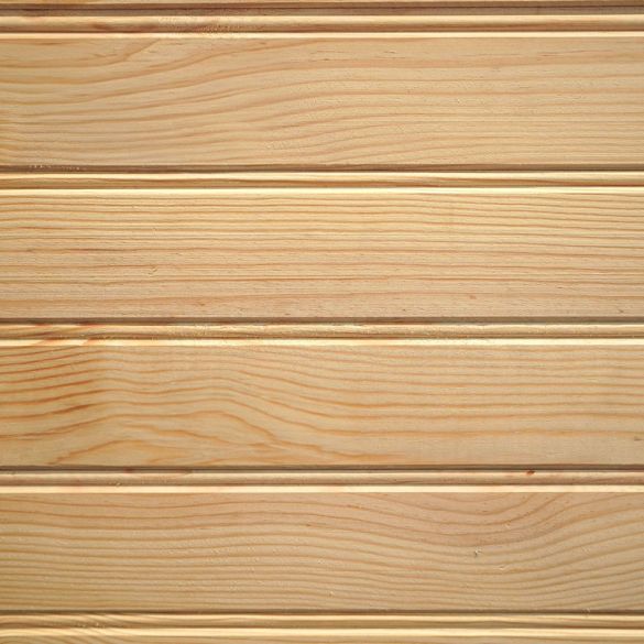 Lambris pin Prestige Sans Nœud profil mouchette 70x10 mm L. 2,00 m