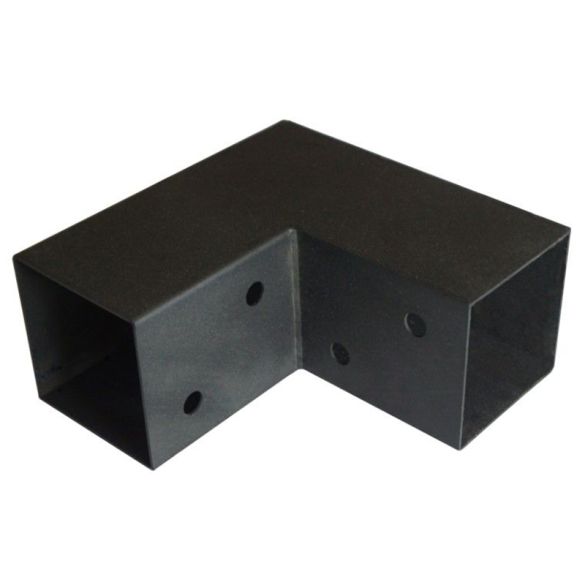 Connecteur express en L - 92x185x183,5 mm - pour poteaux bois 90x90 mm