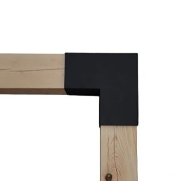 Connecteur express en L - 92x185x183,5 mm - pour poteaux bois 90x90 mm