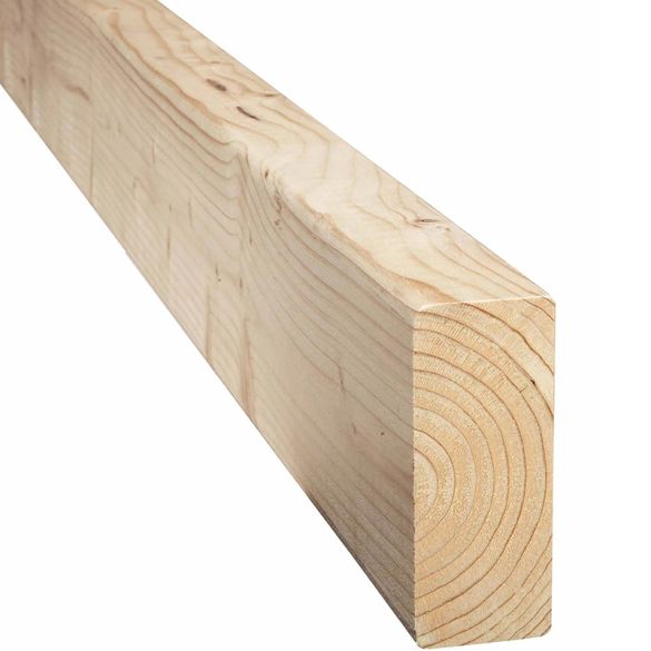 Charpente sapin/épicéa séché et raboté - 200x80 mm - Long. 6,00 m - Classe 2