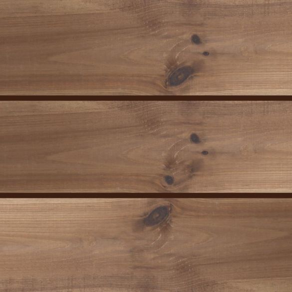 Lame en pin du nord traité autoclave marron - Long. 3,60 m - 27x145 mm