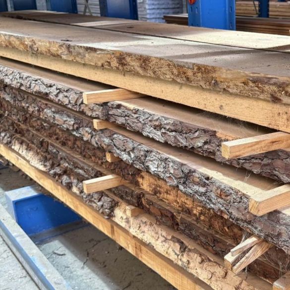 Plot en pin maritime 50 x 220 mm - Long. 2,40 m - Menuiserie fine - Nimp15