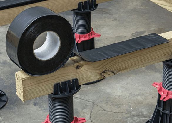 Bande bitumineuse adhésive pour lambourdes 8 cm x 20 ml - YEED