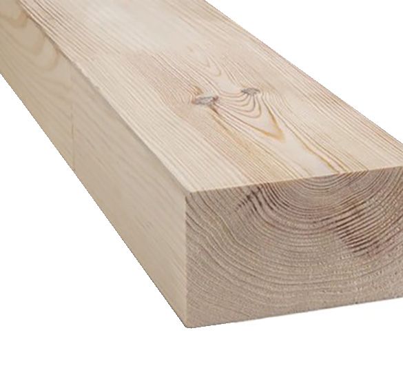 Charpente sapin/épicéa séché et raboté - 220x100 mm - Long. 5,00 m - Classe 2