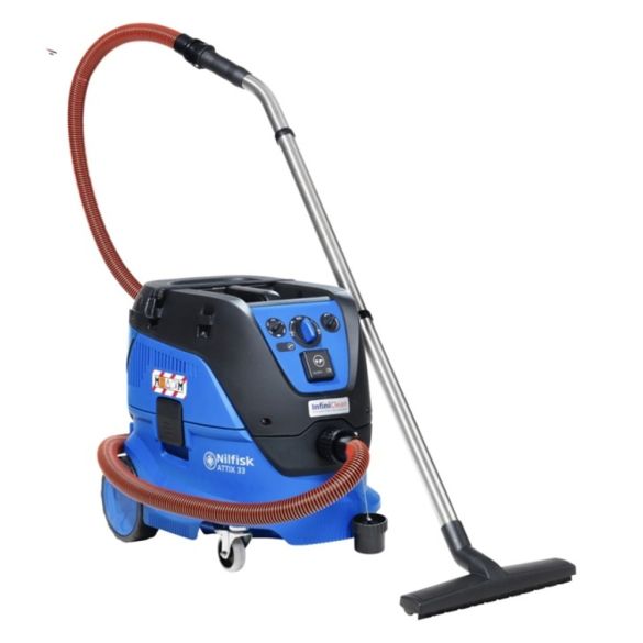Aspirateur eau et poussière Alto ATTIX 33-2M IC classe M | Nilfisk 107412180
