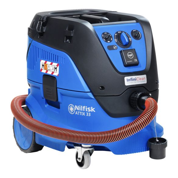 Aspirateur eau et poussière Alto ATTIX 33-2M IC classe M | Nilfisk 107412180