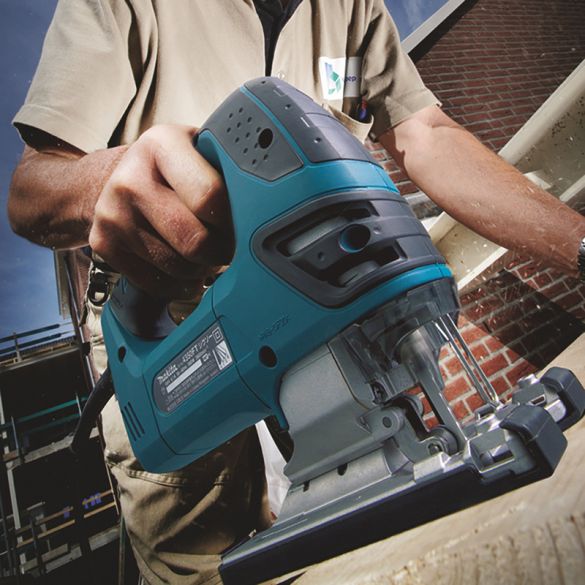 Scie sauteuse 720W - Coupe à 90° H de coupe maxi 135 mm + coffret MAKPAC | MAKITA 4350FCTJ