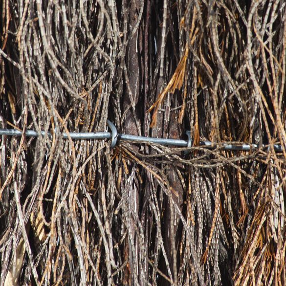 Panneau de brande de bruyère 15 kg/m²  - Hauteur 2,00 m - Longueur 2,00 m