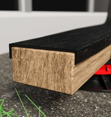 Plot terrasse reglable 25-40 mm pour terrasse bois ou composite - YEED