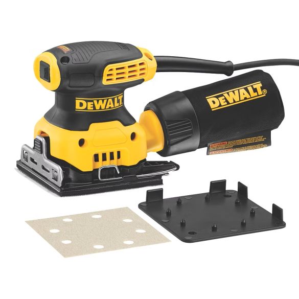 Ponceuse vibrante 1/4 de feuille filaire 230W | DeWalt DWE6411-QS