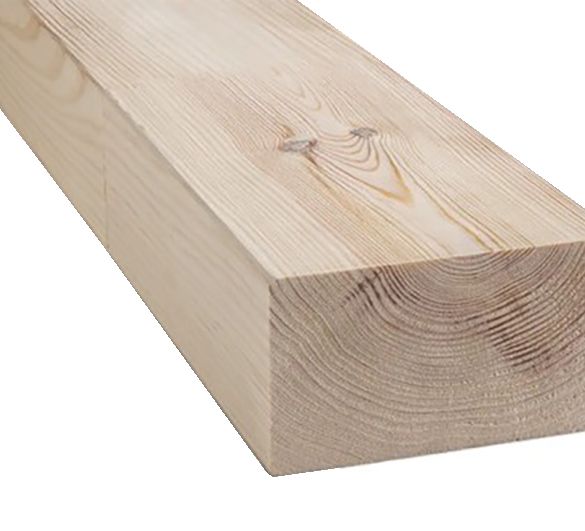 Charpente sapin/épicéa séché et raboté - 220x100 mm - Long. 4,00 m - Classe 2