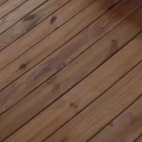 Lame terrasse Pin du Nord - Qualité US - L.3,30 m - 145x27 mm - Cl4 marron