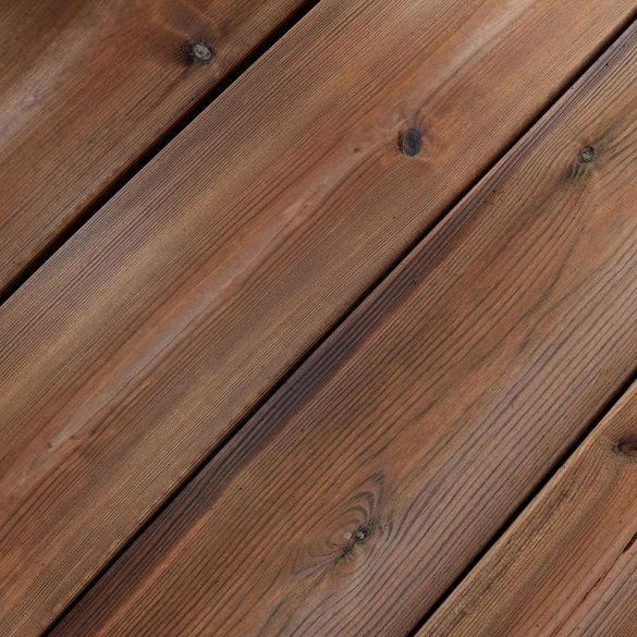 Lame terrasse Pin du Nord - Qualité US - L.3,00 m - 145x27 mm - Cl4 marron