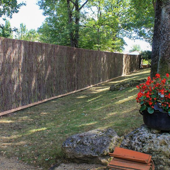 Panneau de brande de bruyère 15 kg/m²  - Hauteur 2,00 m - Longueur 2,00 m