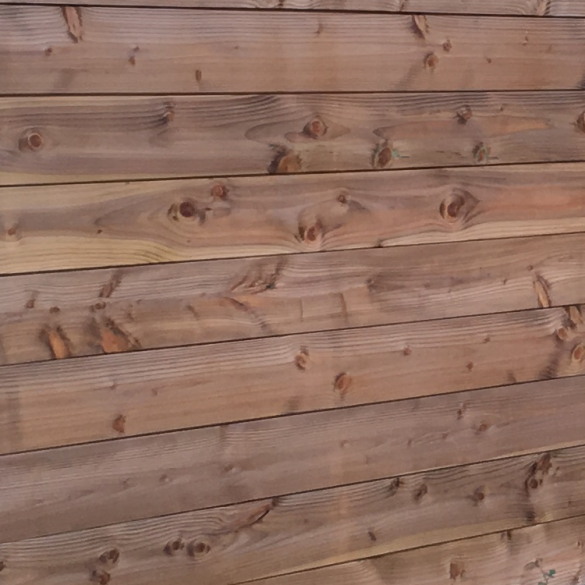 Lame de clôture AUSTRAL 135 x 34 mm - Long. 1,92 m - en pin Classe 4 marron