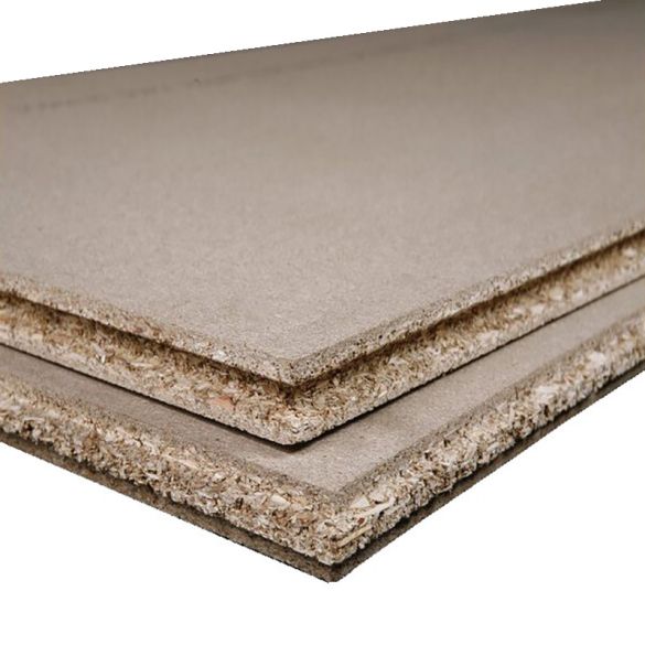 Dalle de plancher agglomérée P5 CTBH hydrofuge - 205x92,5 cm - Ép. 16 mm