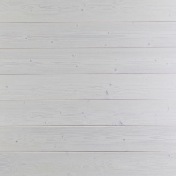 Lambris sapin brossé blanc Alpin Pure Essentiel 2650x135x13 mm - Elégie droit