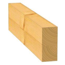 Panne de charpente en pin brut traité Classe 2 - 5000x225x100 mm