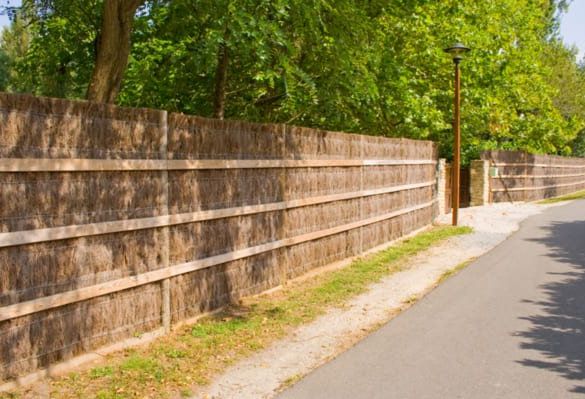 Panneau de brande de bruyère 15 kg/m²  - Hauteur 2,00 m - Longueur 2,00 m