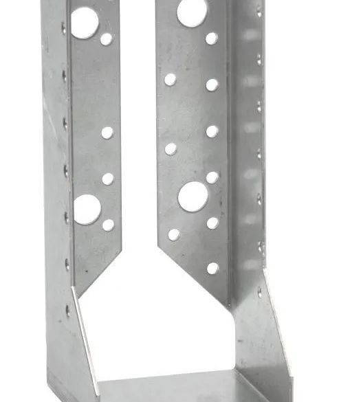 Sabot de charpente à ailes intérieures 100x200 mm  - Ép. 2 mm - SAI500/100/2