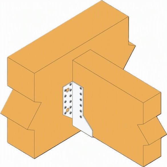 Sabot à ailes extérieures 80x85 mm - Ép. 2 mm - SAE250/80/2 | SIMPSON