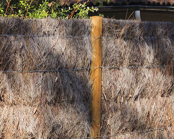 Panneau de brande de bruyère 15 kg/m²  - Hauteur 1,75 m - Longueur 1,00 m