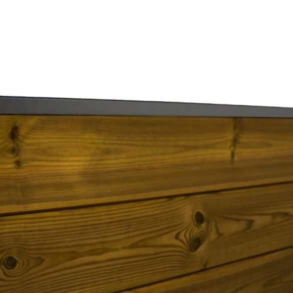 Planche de clôture NIVA en pin du nord Long 2,00 m - 130x25 mm - Cl.4 marron