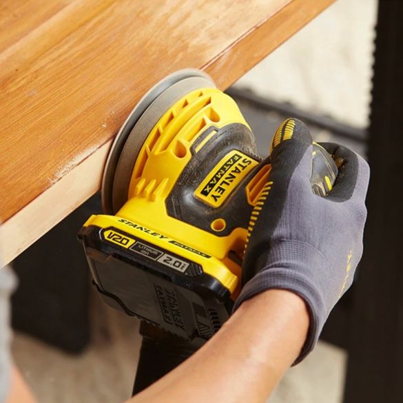 Ponceuse excentrique 18V Fatmax Ø125 mm (outil seul) | STANLEY SFMCW220B