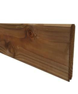 Lame de finition clôture bombée 1,95 m Classe 3 BRUN