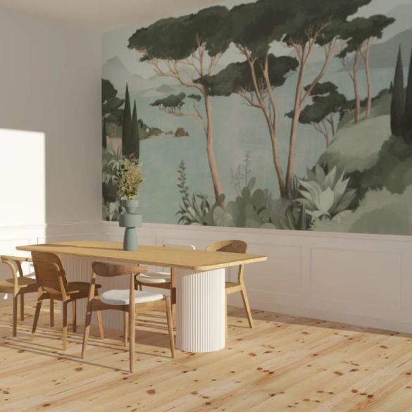 Parquet pin massif à clouer 200x20 cm - Choix noueux