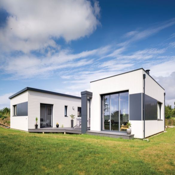 Bardage bois 4,45 m 19x122 mm Extra blanc ONTARIO Silverwood