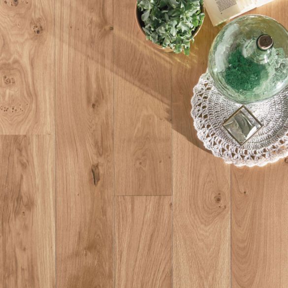 Parquet contrecollé Alto 184 Chêne naturel Topaze 2010x184x12 mm - PANAGET