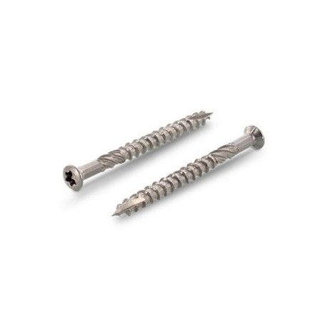 200 Vis construction bois Ø 5x70 mm Torx 25 - Tête fraisée - Filetage partiel