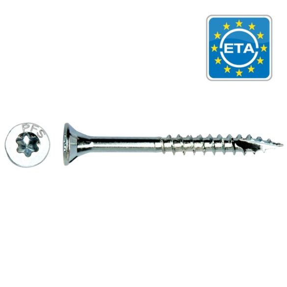 200 Vis à panneaux bois Ø 3,5x35 mm Torx15 - Tête fraisée - Filetage partiel