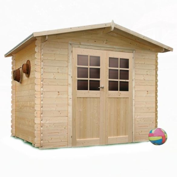 Abri de Jardin en Bois AMBERG 7,39 m² - 298 x 248 cm -S8603