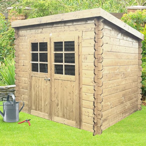 Abri en bois STENDAL 248 x 198 cm - 4,91 m²- S8605
