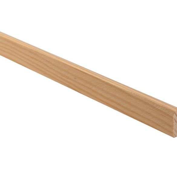 Quart de rond en Pin des Landes sans noeud 24x24 mm L. 2,40 m