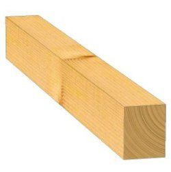 Chevron en pin brut 3000x100x80mm