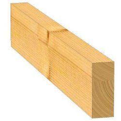 Chevron en pin brut 3500x150x60 mm