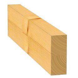 Chevron en pin brut 3500x200x80 mm