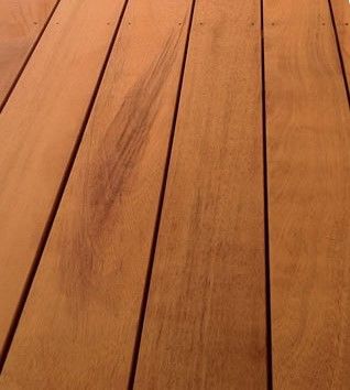 Lame terrasse ipé large L. 2,15m 185x20 mm à visser