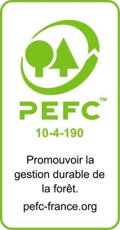 Parquet contrecollé chêne brossé Bois Flotté 1208x139x12 mm PANAGET