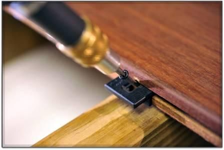 Clips invisibles pour terrasse bois dur - 185 Clips + 200 vis Inox 4,4x50 mm - DECKWISE