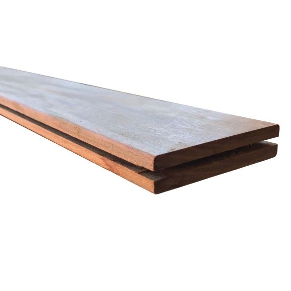 Lames de terrasse en ipé lisse 1800 x 95 x 21 mm