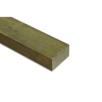 Lambourde terrasse 150x60 mm en pin traité classe 4 - Long. 2,40 m